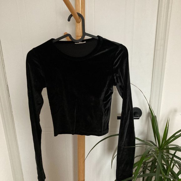 Wilfred free velvet crop top - Picture 5 of 8